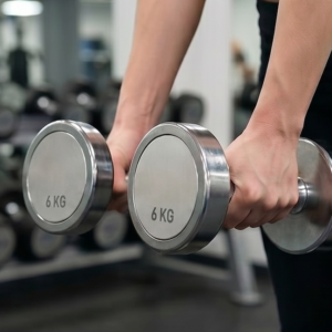 Haltères fitness 6 kg