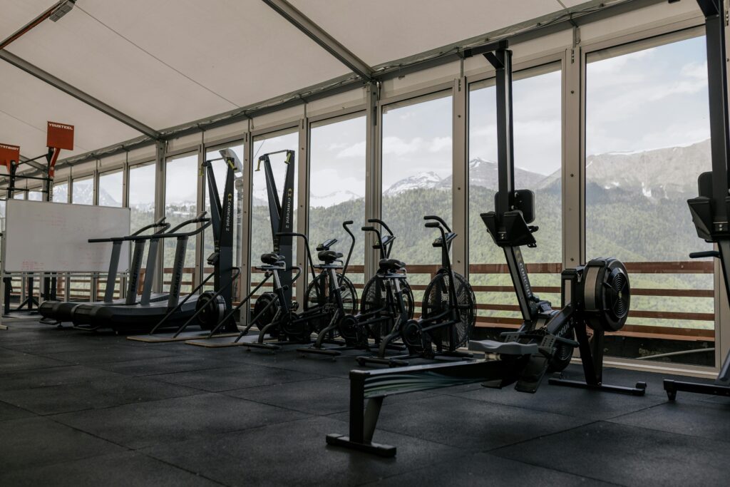 salle de sport extérieur